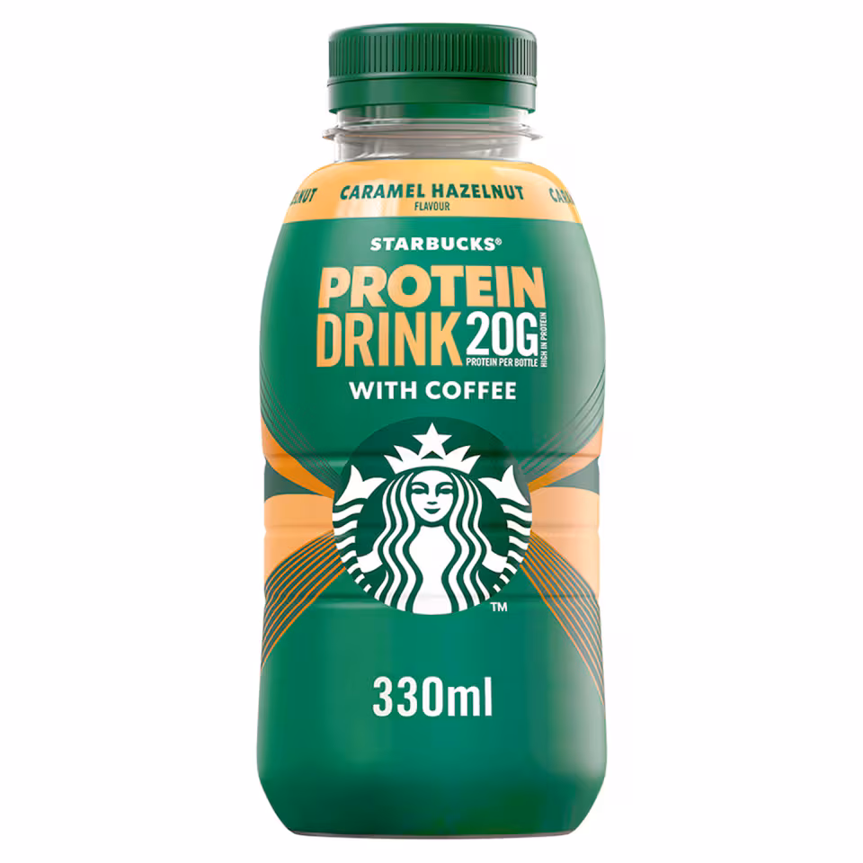 Starbucks® Protein Drink With Coffee Caramel Hazelnut Flavour 330ml