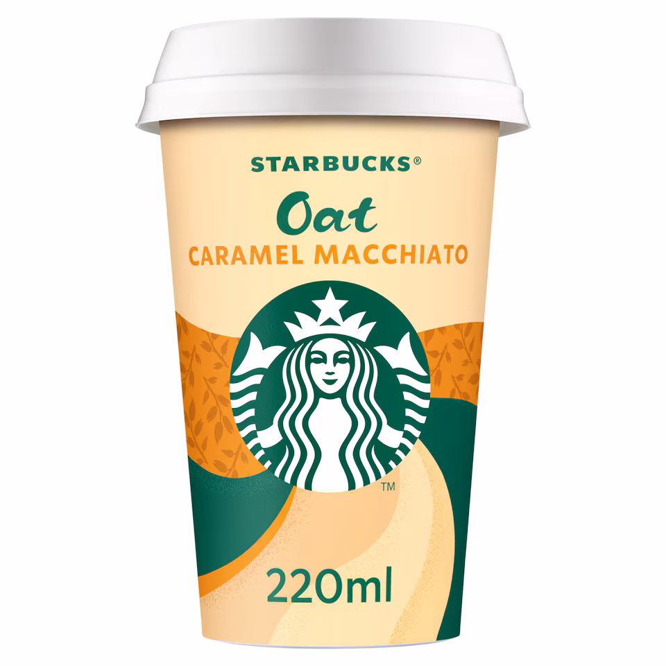 Starbucks Oat Caramel Macchiato Iced Coffee 220ml
