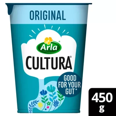 Arla Cultura Original Gut Health Yogurt 450g