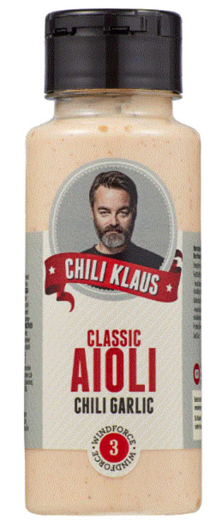 Aioli m/Chili&Hvitløk 250ml Chili Klaus
