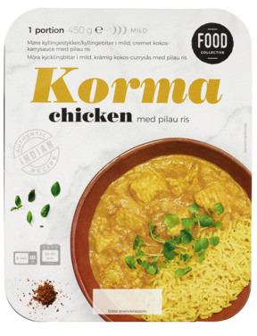 Food Collective Chicken Korma med Pilau Ris