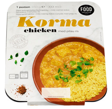 Food Collective Chicken Korma med Pilau Ris
