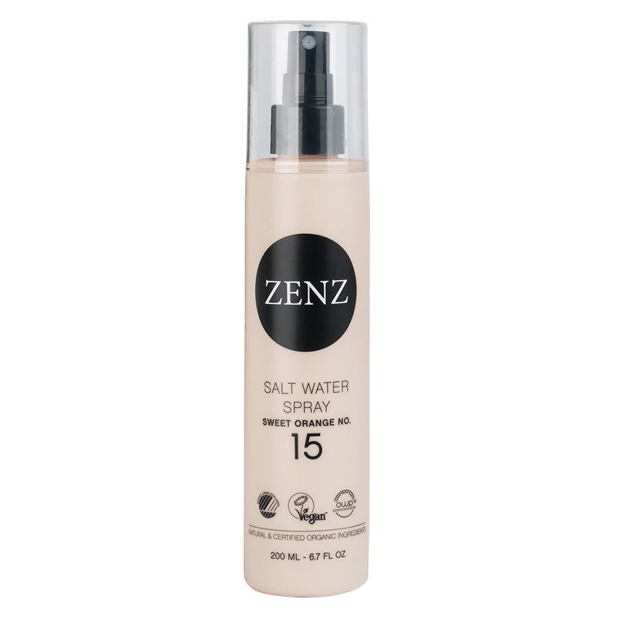 Zenz Organic No. 15 Salt Water Spray Sweet Orange Medium Hold 200ml