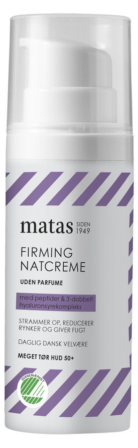Matas Striber Firming Night Creme For Very Dry Skin Fragrance Free 50 ml