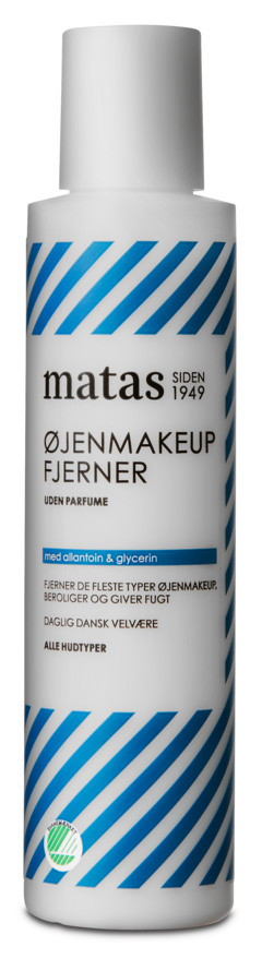 Matas Striber Eye Makeup Remover For All Skin Types Fragrance Free 125 ml