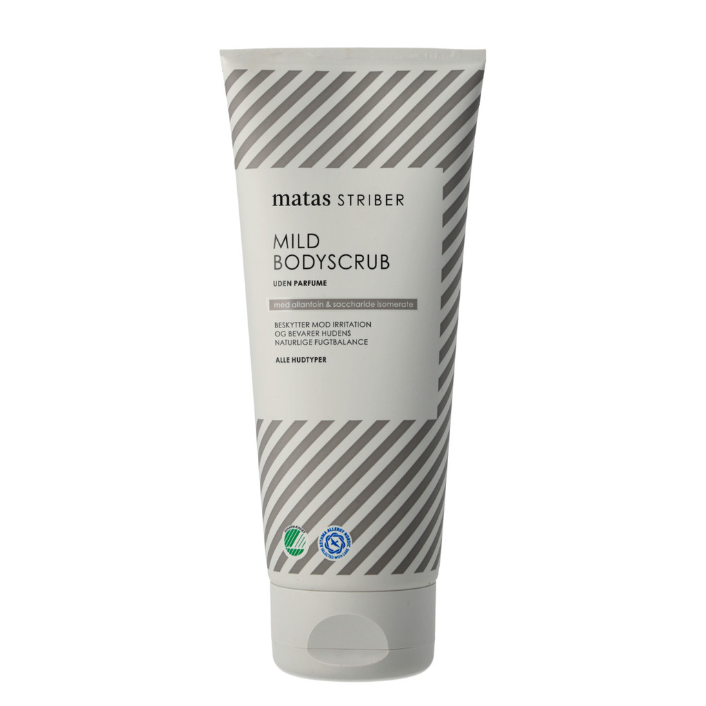 Matas Striber Mild Body Scrub For Sensitive Skin Fragrance Free 200 ml