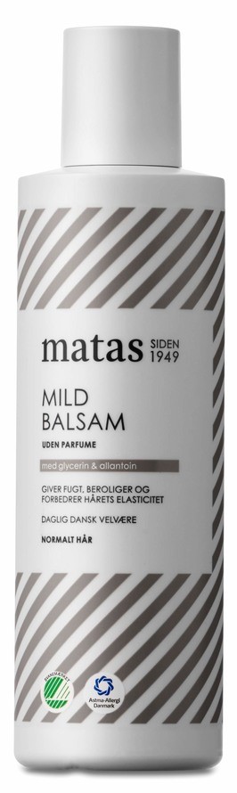 Matas Striber Mild Balsam Creme Fragrance Free 250 ml
