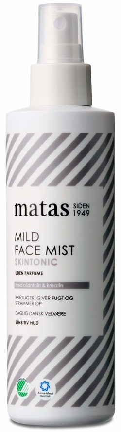 Matas Striber Mild Face Mist For Senstive Skin Fragrance Free 200 ml