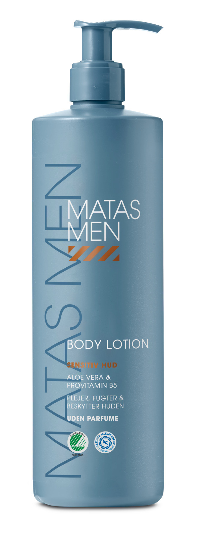 Matas Striber Men Body Lotion For Sensitive Skin Fragrance Free 500 ml