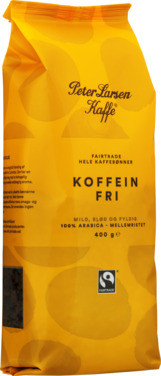 Peter Larsen Koffeinfri Kaffe Hele Bønner 400g