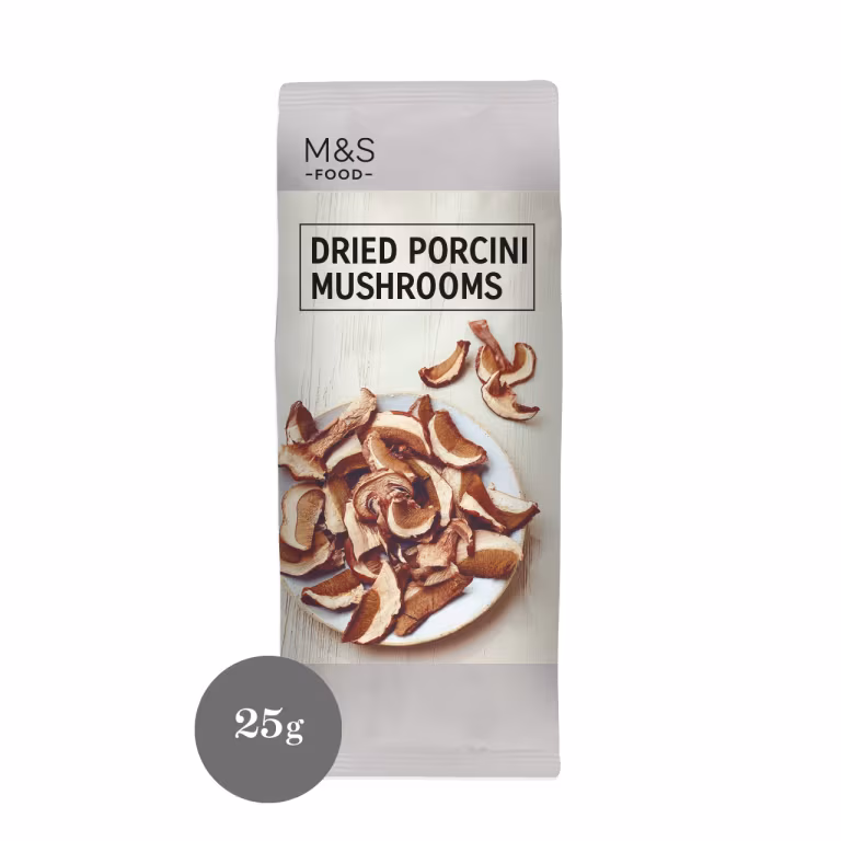 M&S Dried Porcini Mushrooms