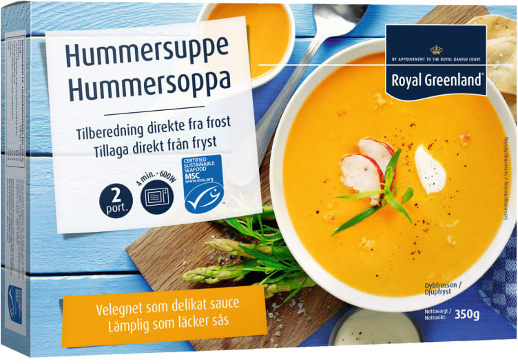 Hummersuppe 350g Royal Greenland