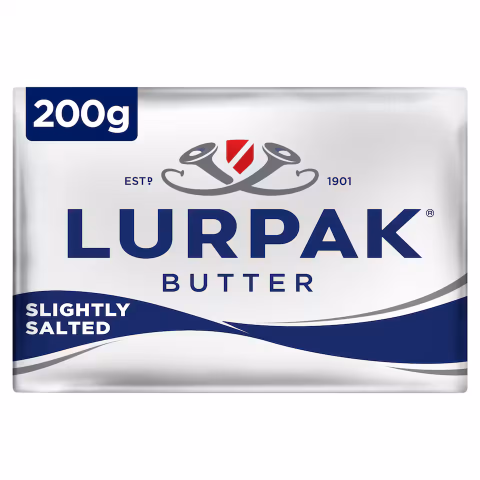 Lurpak Butter - Slightly Salted 200g