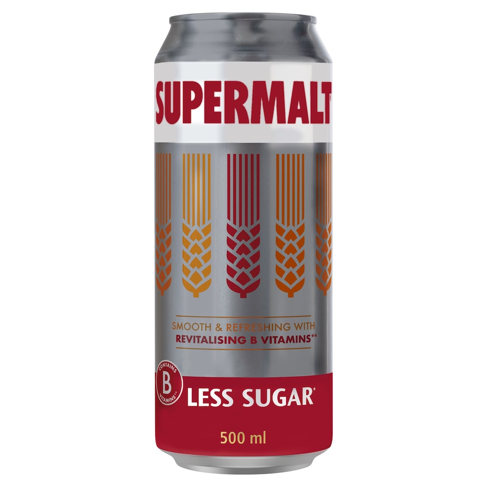 Supermalt Less Sugar 500ml