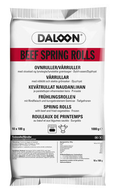 Vårrull Oksekjøtt 1000g