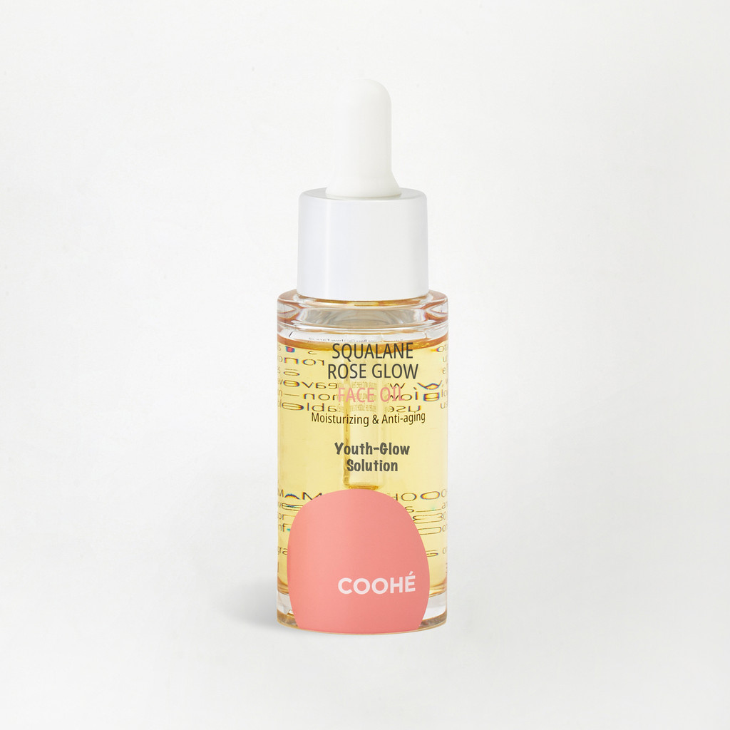 COOHÉ Squalane Rose Glow Face Oil 30ml