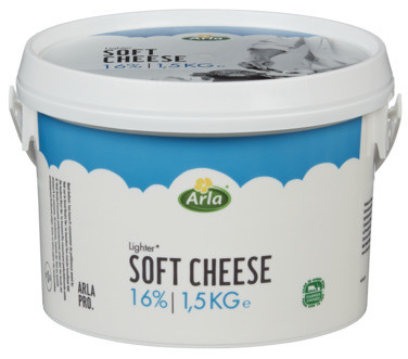 Arla Pro Cream Cheese Natural 16% 1.5kg