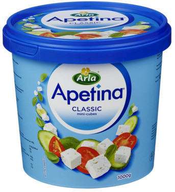 Apetina White Cheese Cubes In Brine 1.6kg