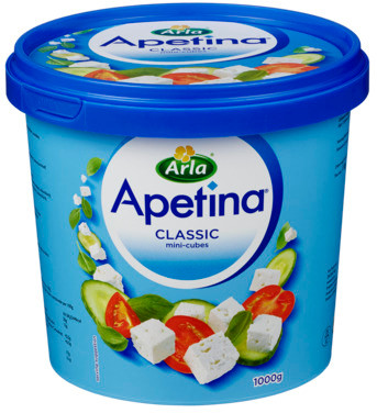 Apetina White Cheese Cubes In Brine 1.6kg