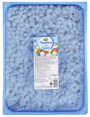 Apetina White Cheese Dry Cubes 4kg