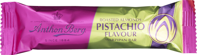 Marsipanbrød Pistasj 33g Anthon Berg