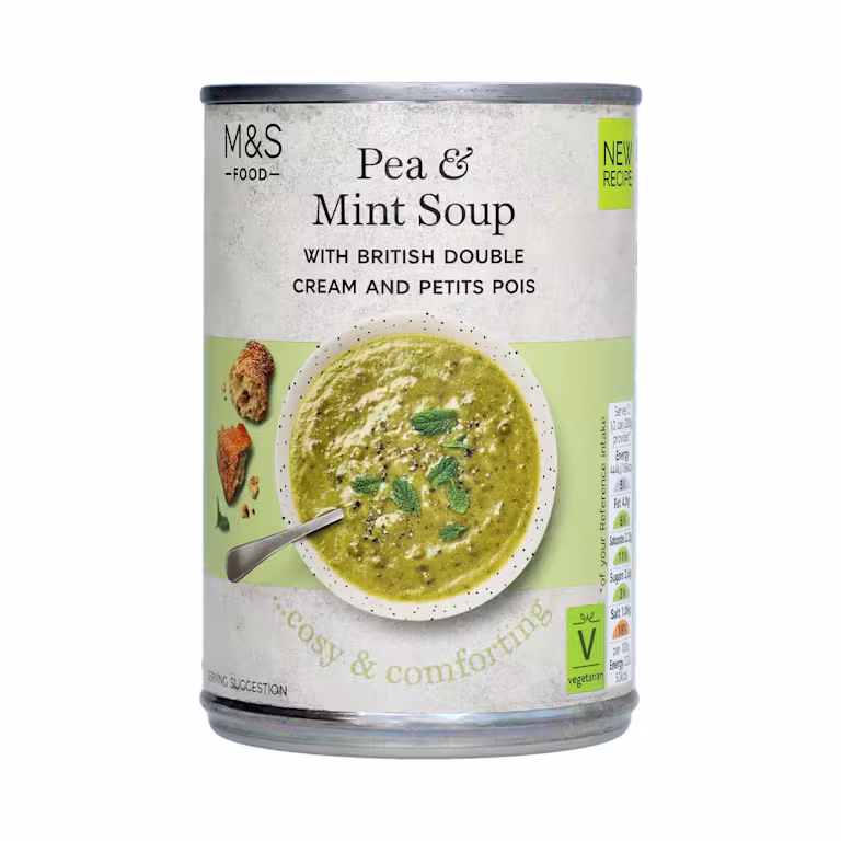 M&S Pea & Mint Soup