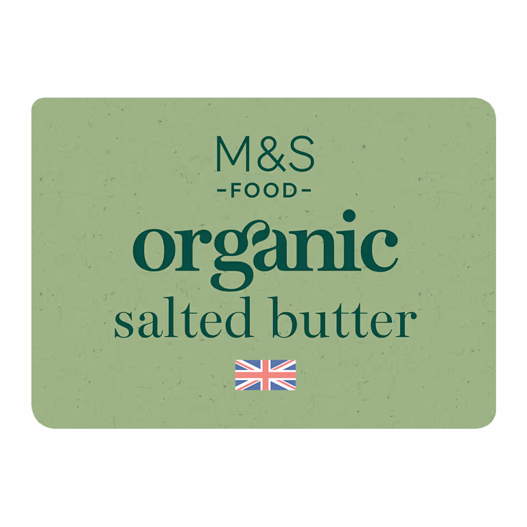 M&S Organic British Salted Butter