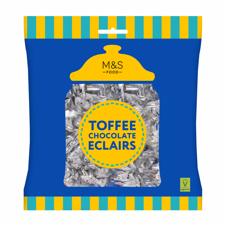 M&S Toffee Chocolate Eclairs