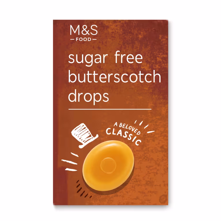 M&S Sugar Free Butterscotch Drops