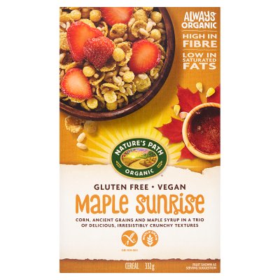 Nature's Path Gluten Free Maple Sunrise Cereal Flakes
