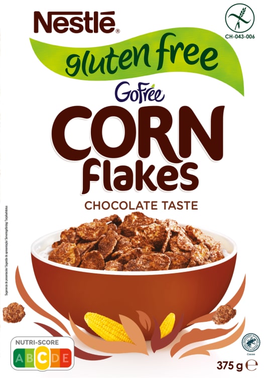 Corn Flakes Sjokolade glutenfri 375g Go Free