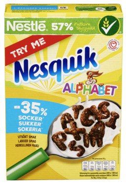Nesquik Alphabet Promo 115g