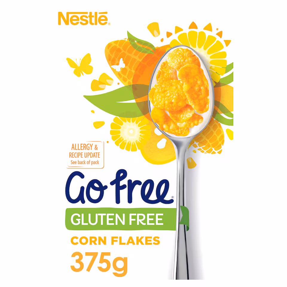 Nestle GoFree Cornflakes Cereal 375g