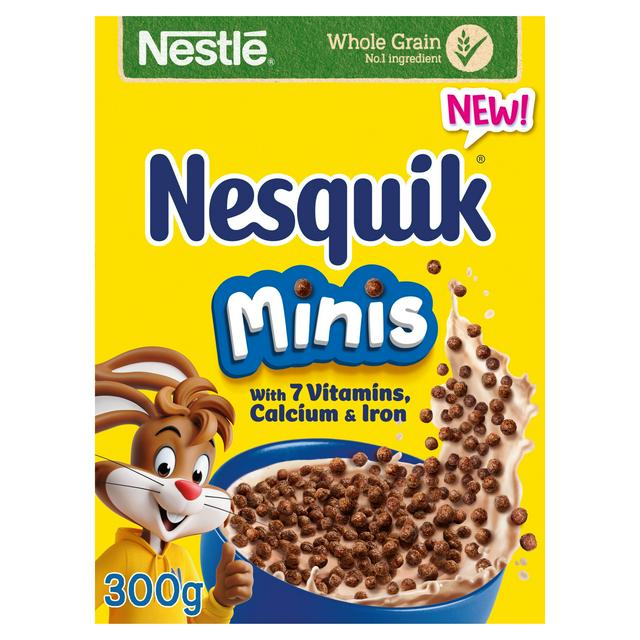 Nestle Nesquik Chocolate Minis Cereal 300g