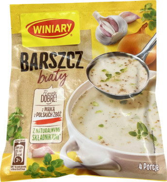 Suppe Borsh Hvit Barszcz Biaty 66g Winiary