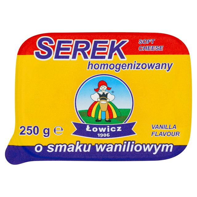 Lowicz Soft Cheese Vanilla Flavour 250g