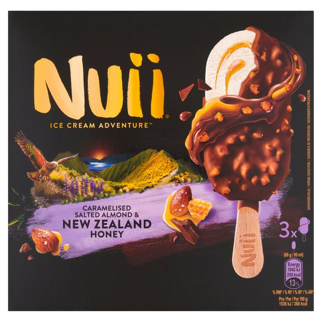 Nuii Caramelised Salted Almond & New Zealand Honey 204g