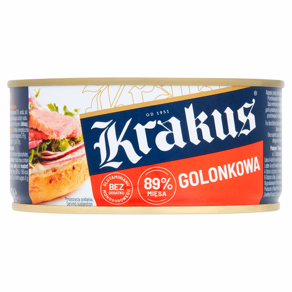 Krakus Golonka Canned Cured Pork Meat 300G