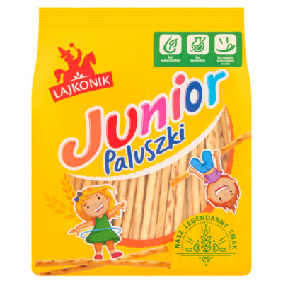 Lajkonik Junior Pretzel Sticks with Vanilla Flavour 180g