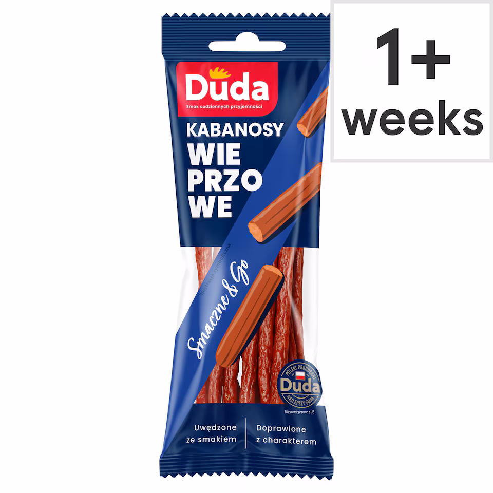 Duda Kabanosy Wieprz Owe Pork Sausage 95G