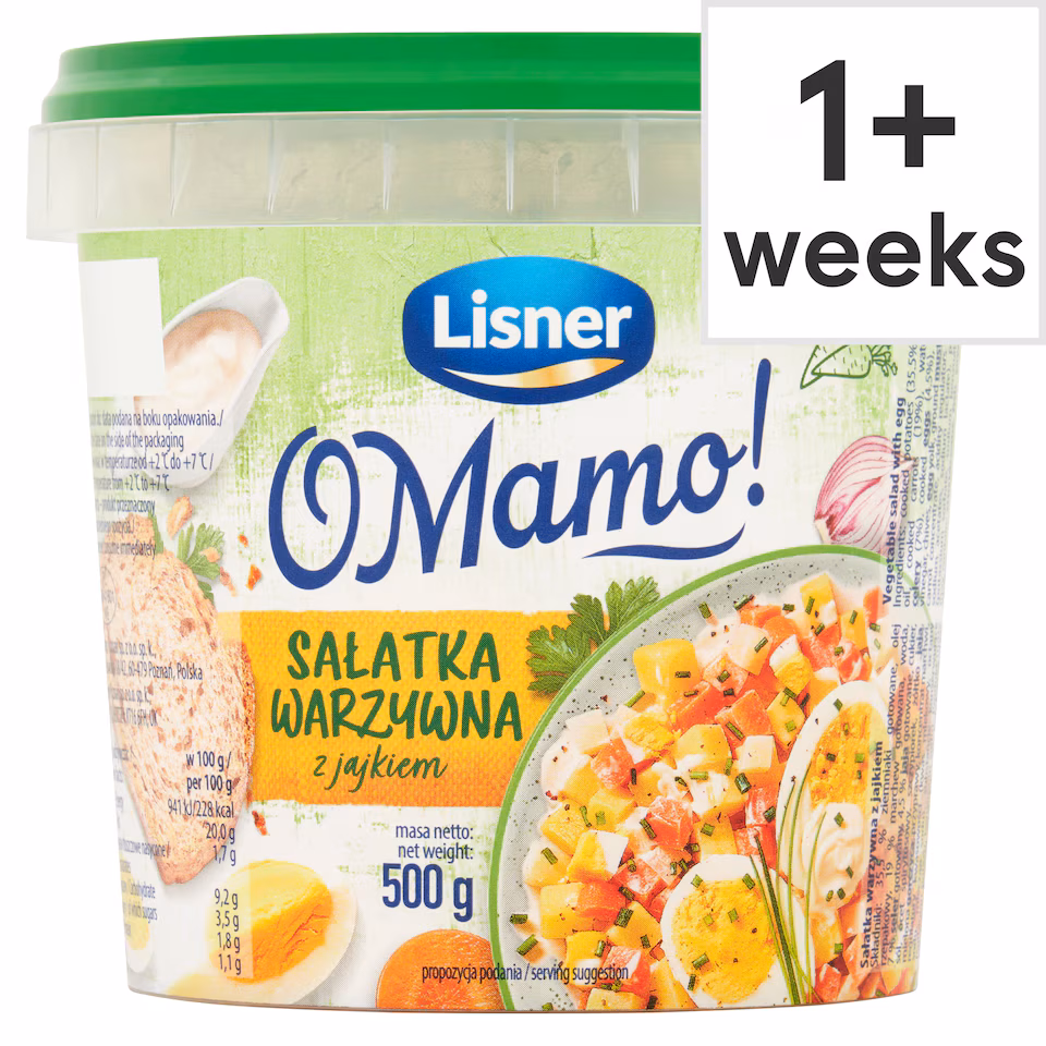 Lisner Vegetable Salad With Egg 500G