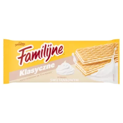 Jutrzenka Wafers with Cream Flavoured Cream 180g