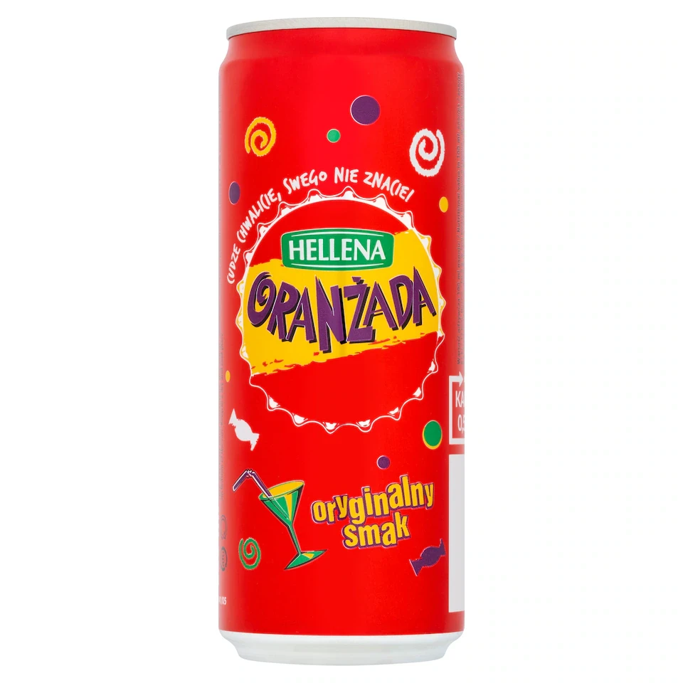 HELLENA Red Oranzada Fruit Drink 330ml