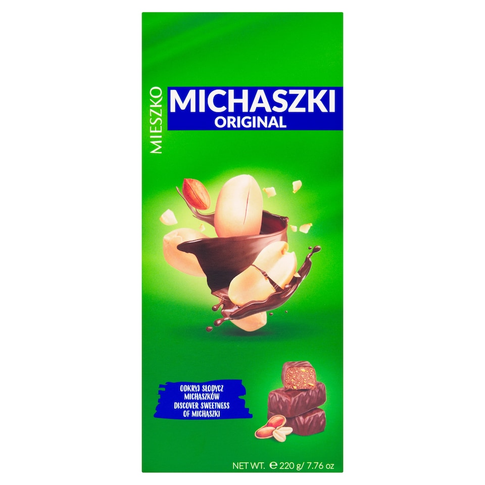 Mieszko Michaszki Original Sweets with Peanuts 220g