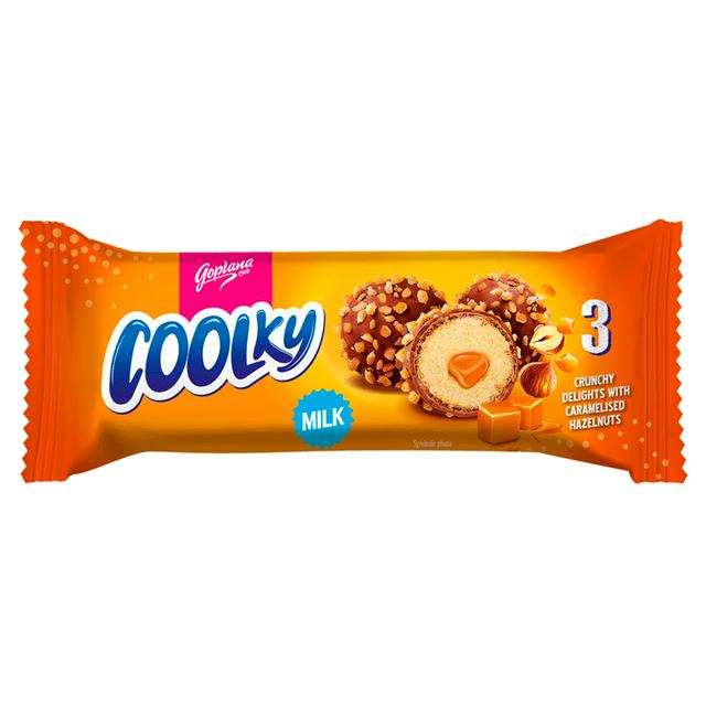 Goplana Coolky Milk 3 Crunchy Delights with Caramelised Hazelnuts 35g