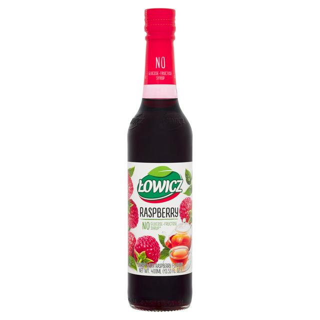 Lowicz Syrup with Raspberry Flavour Drink 400ml