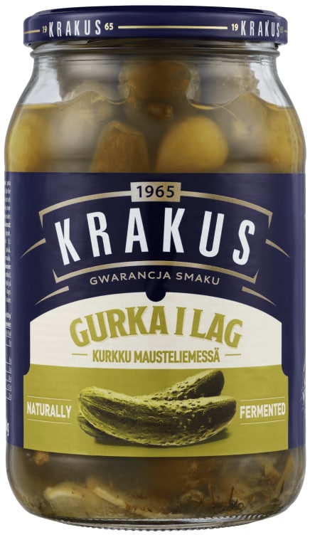 Sylteagurk i Lake 840g Krakus
