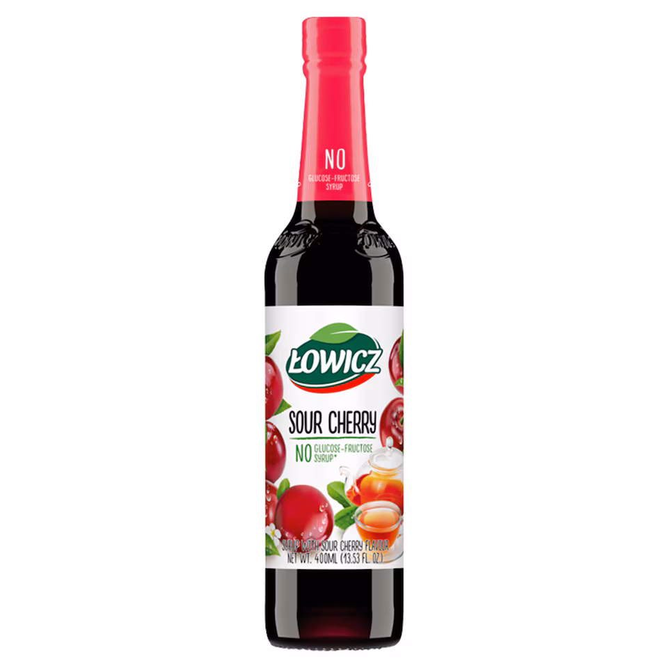 Lowicz Syrup Cherry Flavour 400Ml