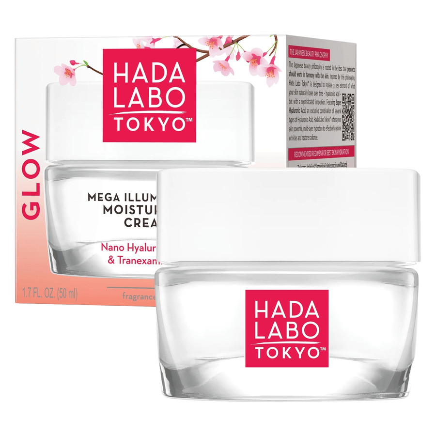 Hada Labo Tokyo Glow Mega Illuminating Moisturizer Cream 50ml