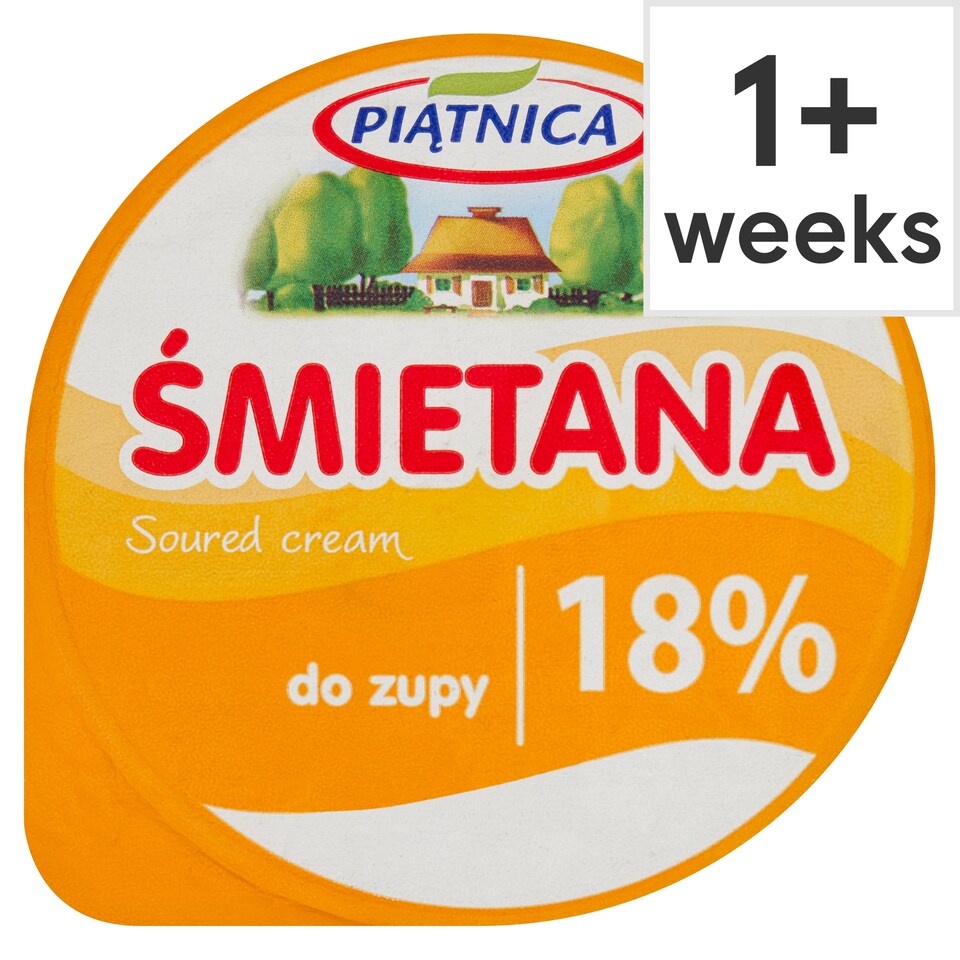 Piatnica Smietana Sour Cream 18% Fat 200G
